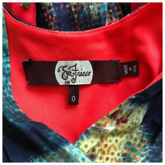 Anthropologie Eva Franco Oroya Dress 0 - Picture 12 of 15